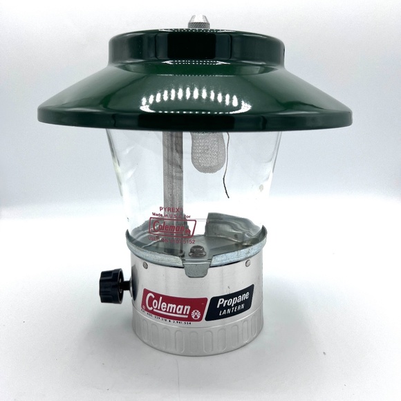 Vintage Coleman Model 5107 Single Mantle Propane Gas Lantern Missing Parts - Picture 8 of 12